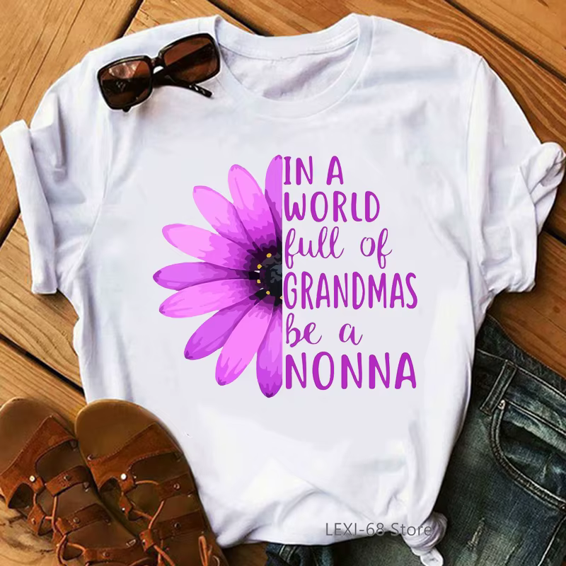T-shirt imprimé I Love Being A Mimi Letter pour femme, cadeau pour la fête des mères, mode estivale,