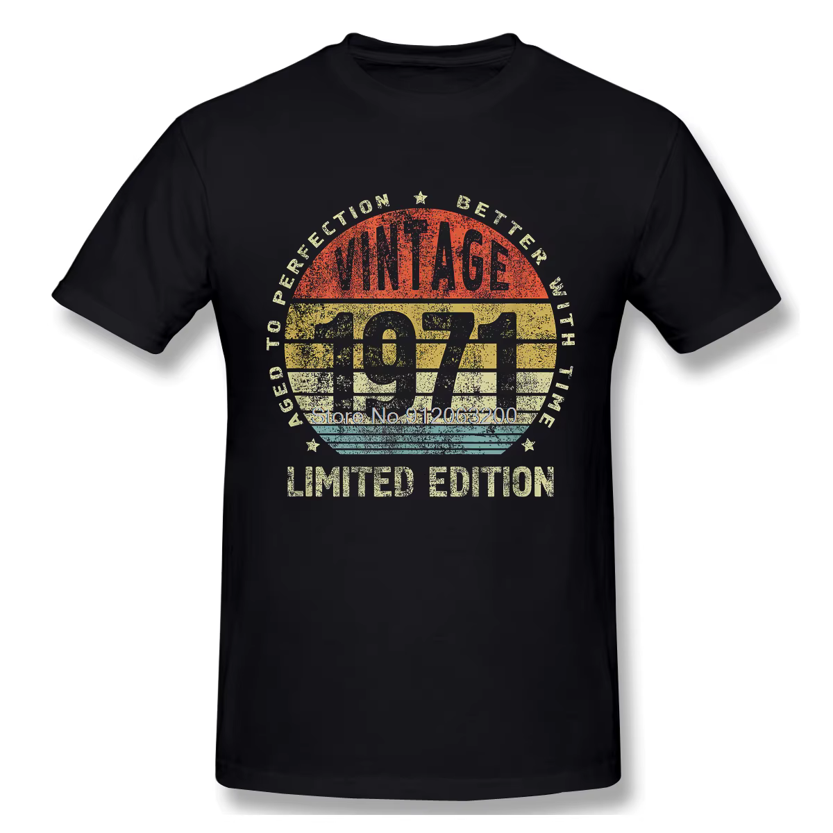Idées cadeaux pour 50e anniversaire pour femmes ou hommes, t-shirt Vintage pour hommes et femmes, St