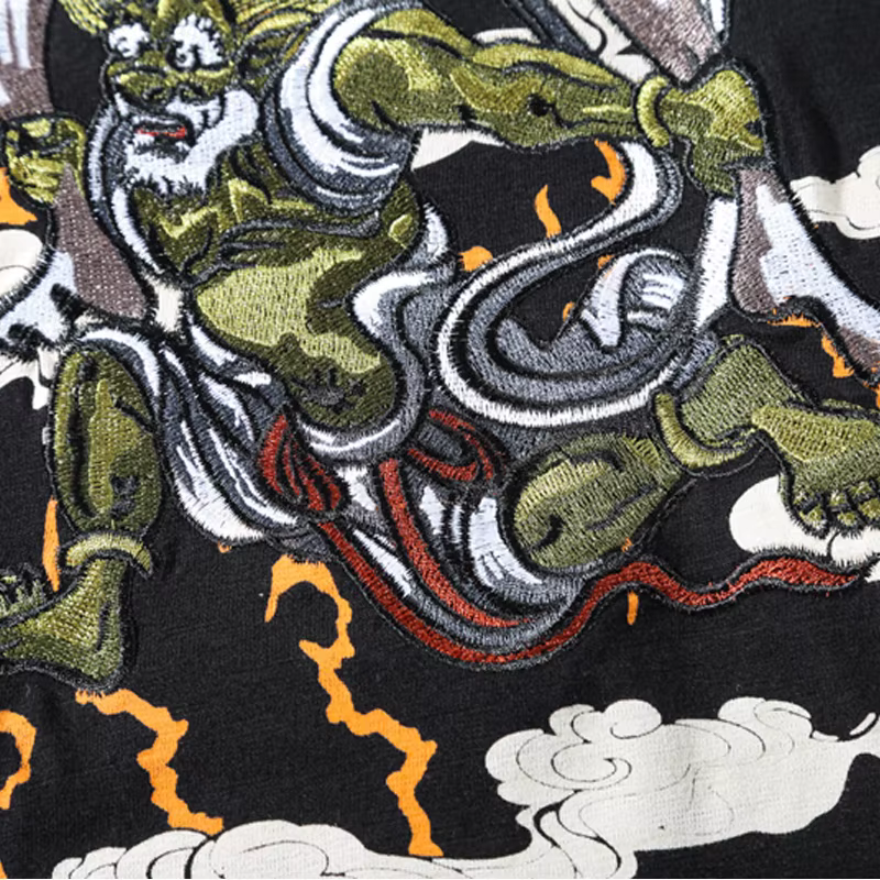 Supzoom Nouvelle Arrivée T-shirt Homme Broderie Tatouage Manches Courtes Ample Décontracté Grande Ta
