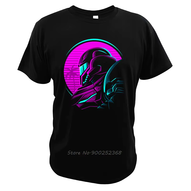 Le Metroid t-shirt Samus Aran t-shirt hommes coton impression numérique haute qualité confortable je