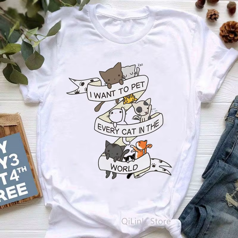 T-shirt graphique humoristique pour femme, vêtements pour femme, haut pour fille, cadeau d'anniversa