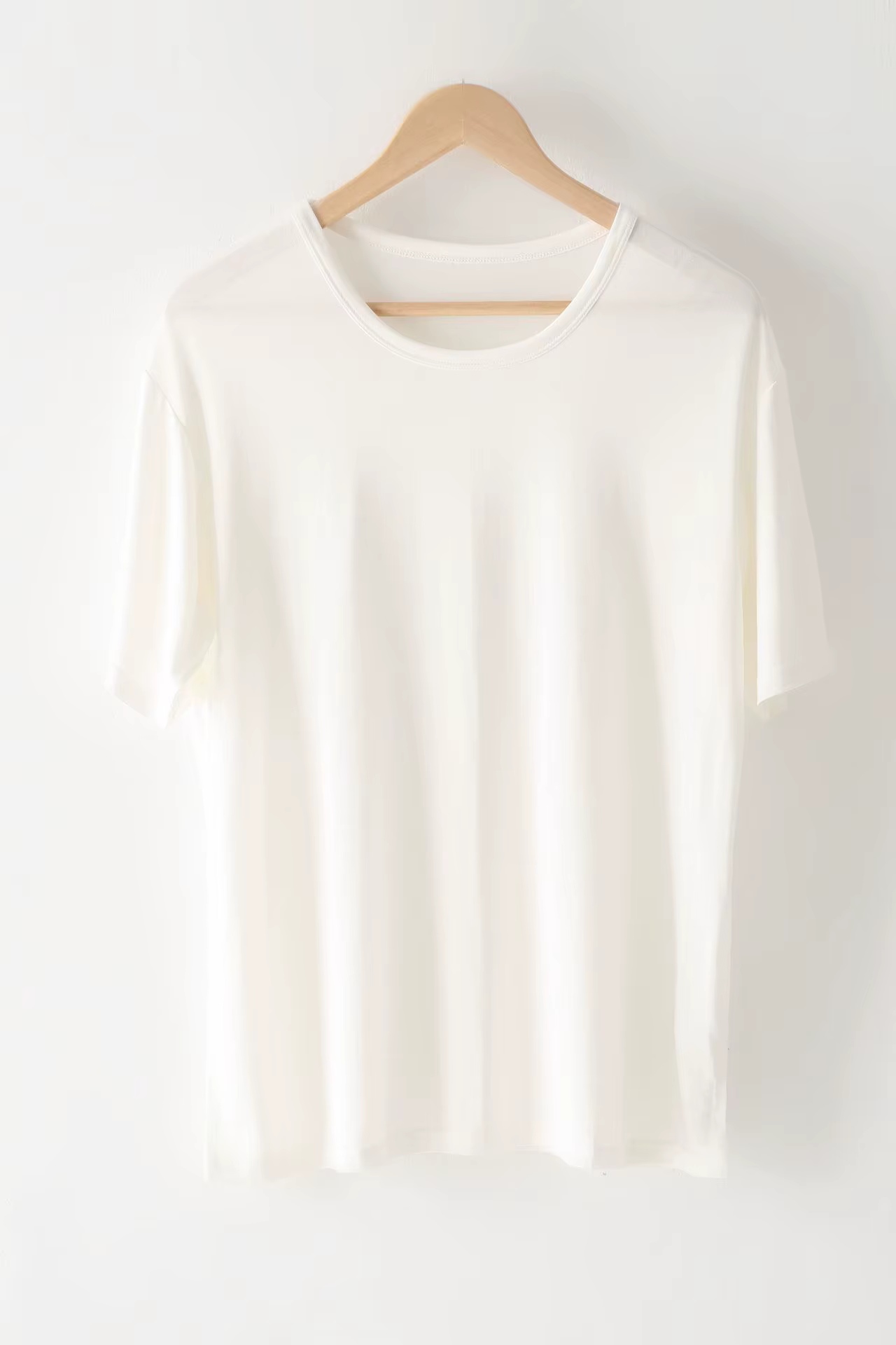 T-shirt à col rond Mulberry InjPull pour homme, chemise culturelle, document pur, confortable, décon