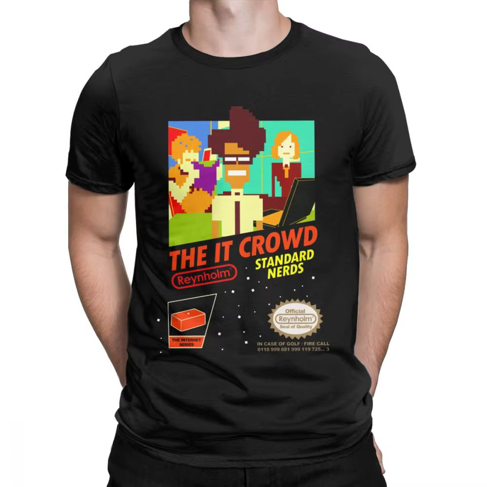 T-shirt original pour hommes, idée de cadeau, vêtements The it's foule Nes, jeu de 8 Bit, humoristiq