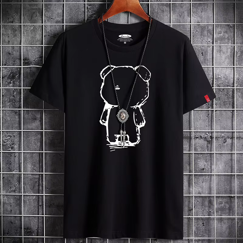 T-shirt pour hommes 2022 Date Vêtements Fitness Blanc O Cou Anime Homme T-shirt Pour Homme Respzed S