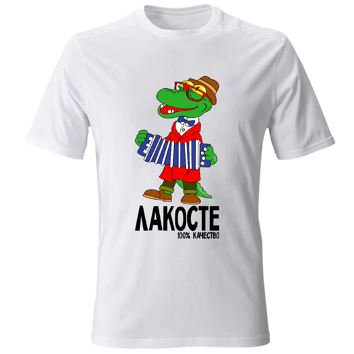 T-Shirt Crocodile à manches courtes pour homme, surdimensionné, 100% coton, sur mesure, été