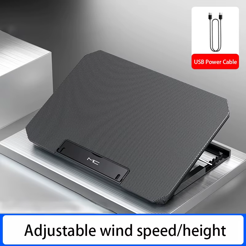 Refroidisseur d'ordinateur portable de jeu de grande taille pour ordinateur portable de 12 à 16 pouc
