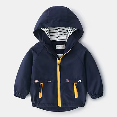 Vestes pour bébés garçons, manteau de printemps et d'automne pour enfants, veste à manches longues p