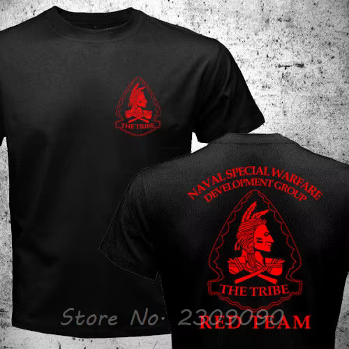 Nouveau Nswdg sceau Forces spéciales équipe rouge la tribu militaire Sniper T-shirt hommes coton T-s