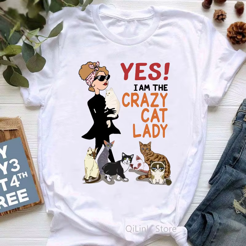 T-shirt graphique humoristique pour femme, vêtements pour femme, haut pour fille, cadeau d'anniversa