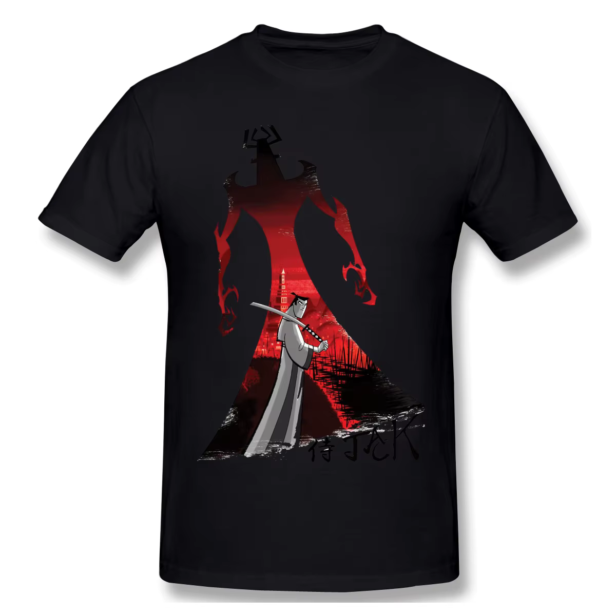 Samouraï Jack Cool créatif t-shirt décontracté offre spéciale samouraï Jack t-shirt 100% coton col r