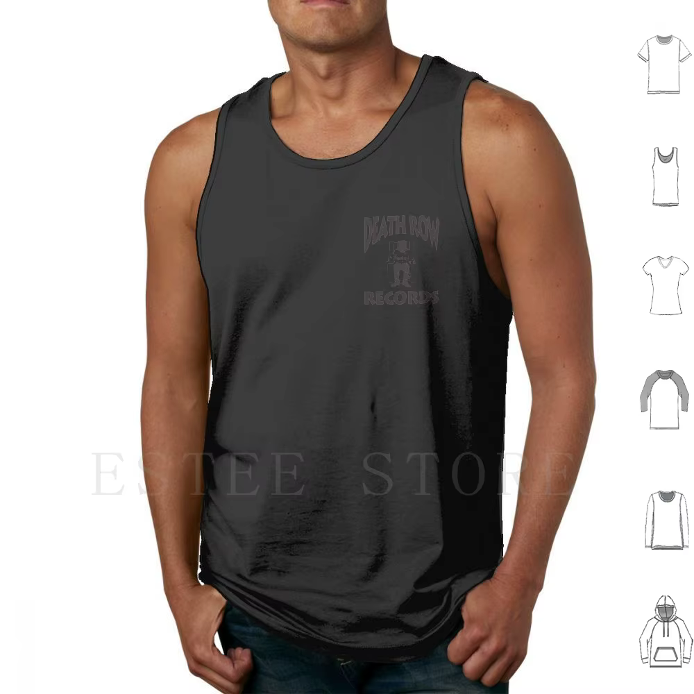 Débardeur Death Row Records, gilet Death Row Records 2pac