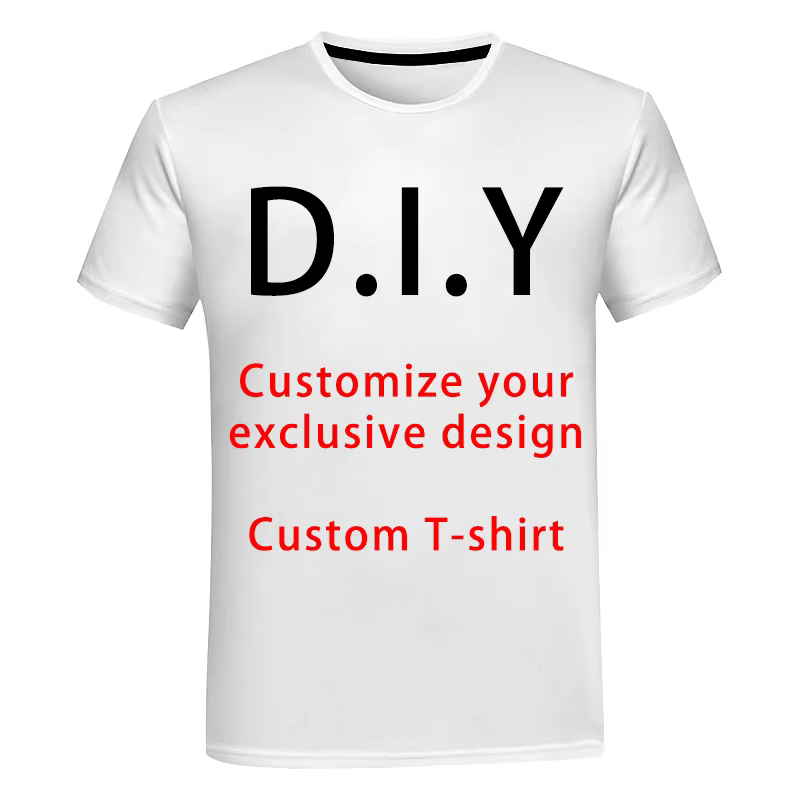 T-shirt unisexe pour homme et femme, Streetwear décontracté, Design personnalisé, impression 3D en P
