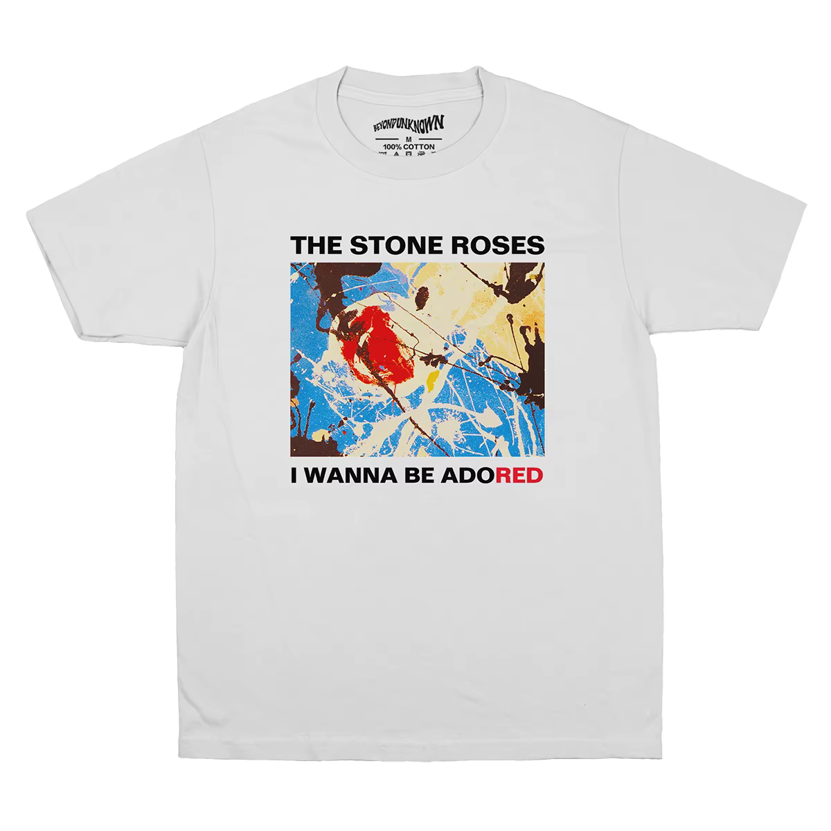 Les Roses de pierre T-Shirt je veux être adoré Rock Brit-Pop pulpe haut groupe vêtements pour hommes