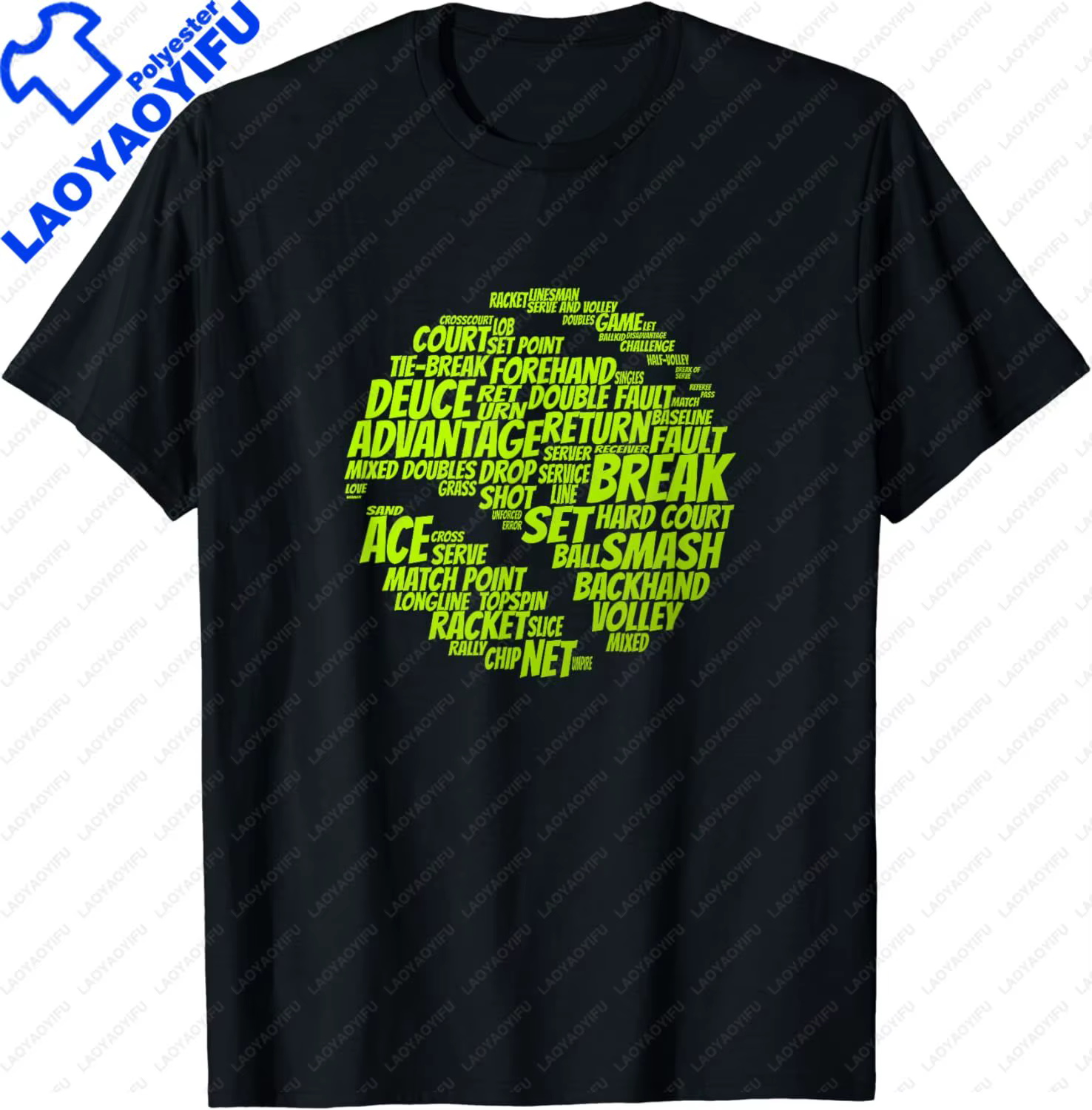 T-shirt graphique de joueur de tennis pour hommes, t-shirts jouant à la balle, vêtements Streetwear