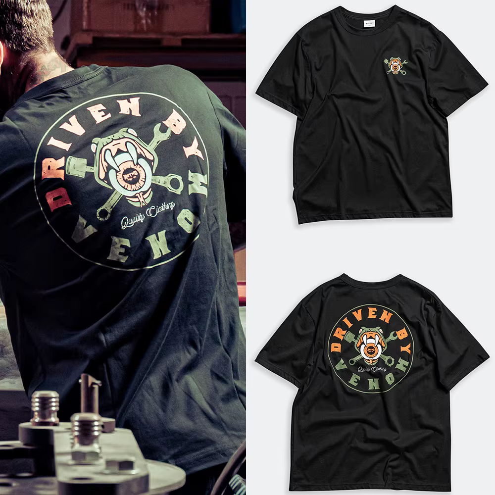 T-shirt blanc pour homme, t-shirt cool pour la salle de sport, t-shirt essentiel pour homme, hauts e
