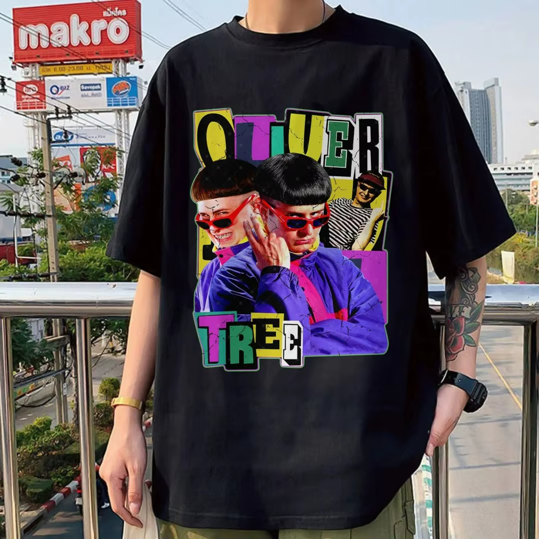 T-shirt rétro vintage Oliver Tree, T-shirt pour fans d'Oliver Tree, mode estivale, T-shirt en pur co