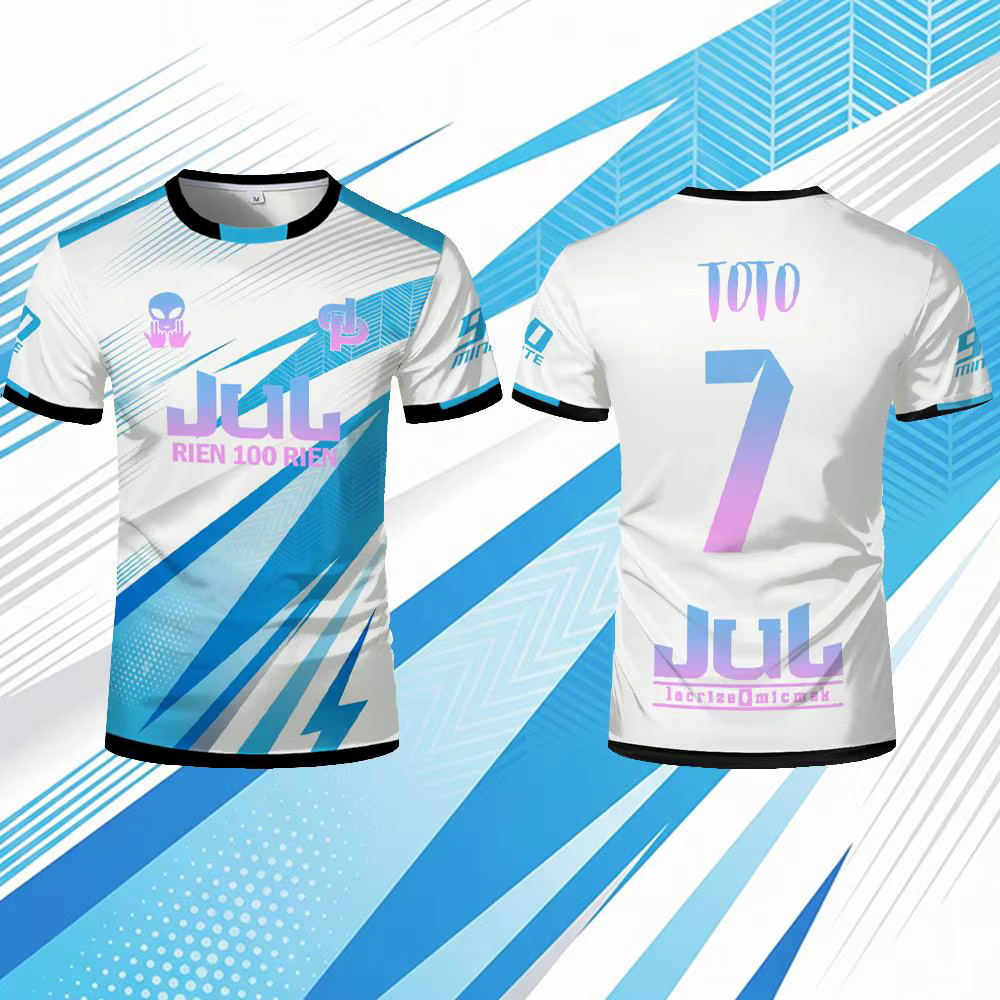Nouveau T-shirt d'entraînement de football respirant pour l'été 2026 JUL Toto Ninetta Rien 100 Rien,