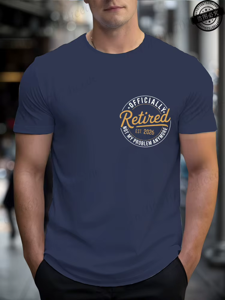 T-shirt drôle pour les retraités, cadeaux de retraite pour femmes et hommes, vêtements pour enseigna