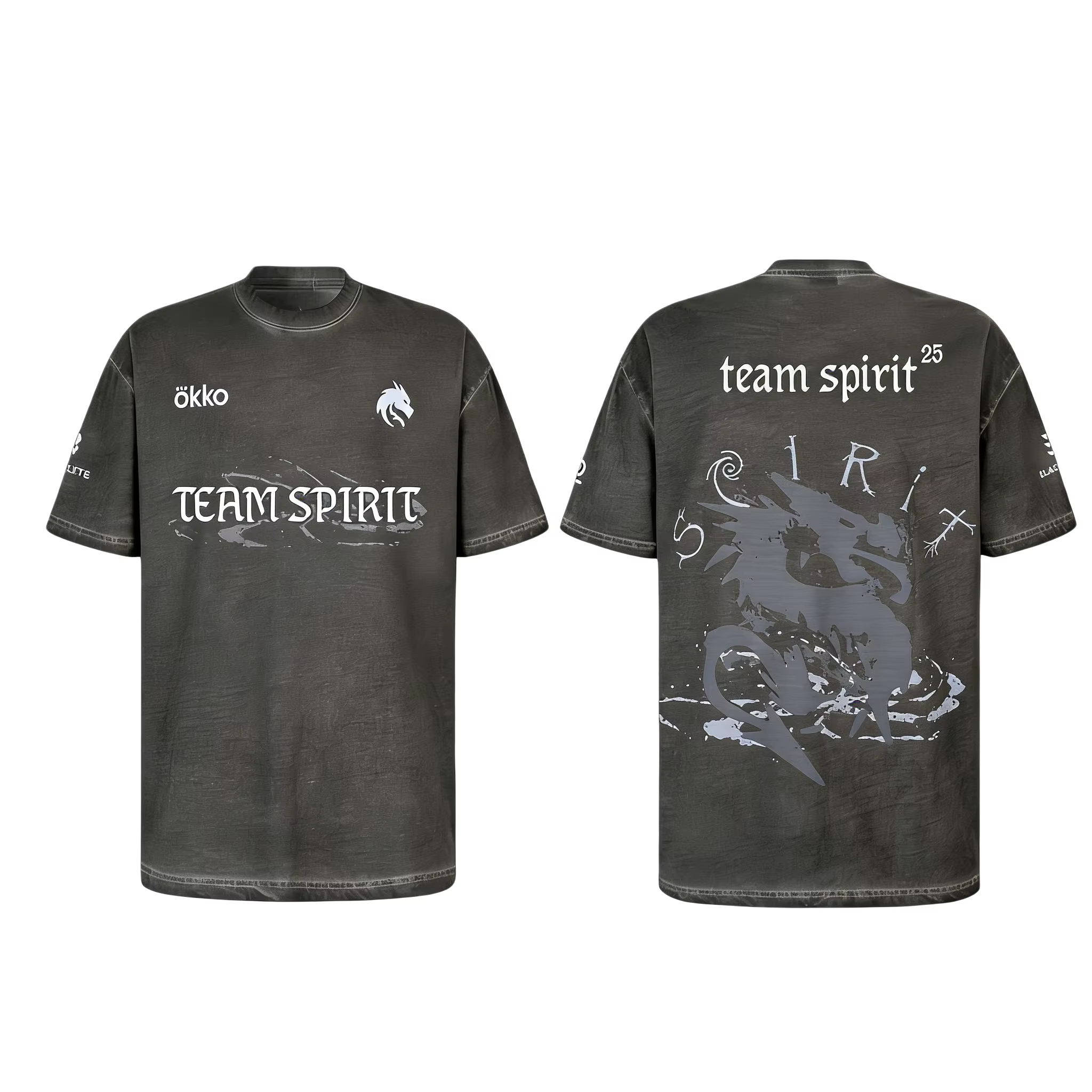 Maillot Team Spirit PRO KIT CS2 Esports Club, uniforme d'entraînement personnalisé pour joueur, t-sh