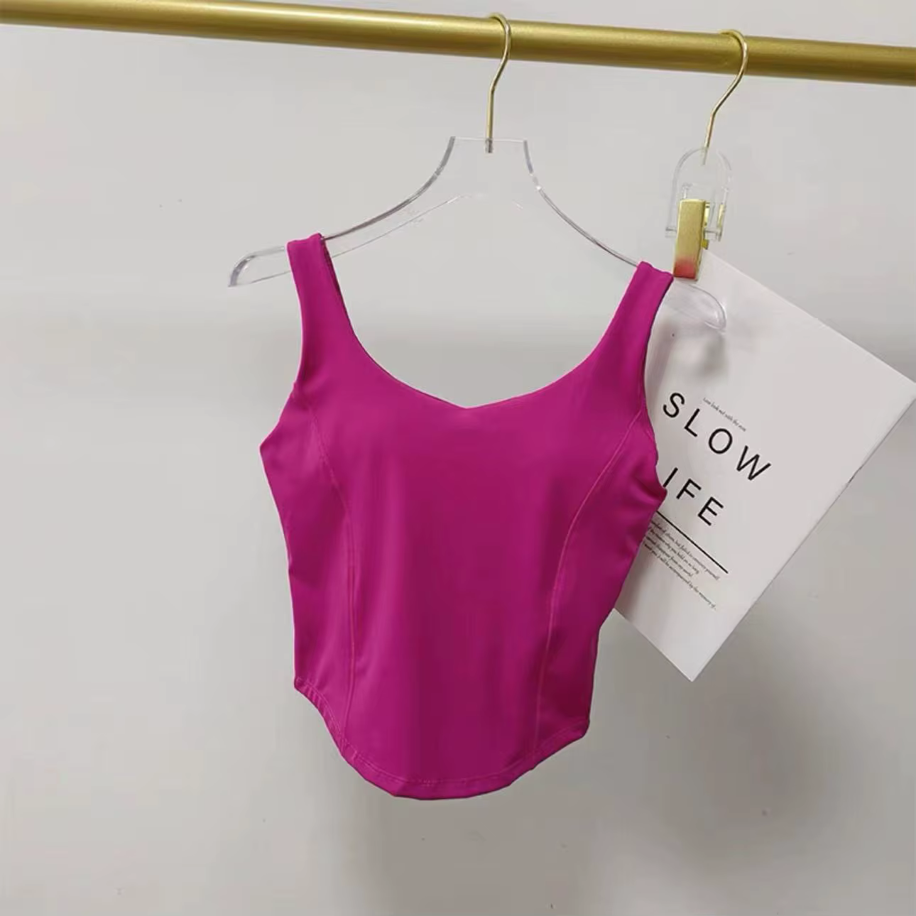 Gilet de sport sans manches pour femmes, une pièce, bonnet fixe, séchage rapide, Fitness, Lingerie,