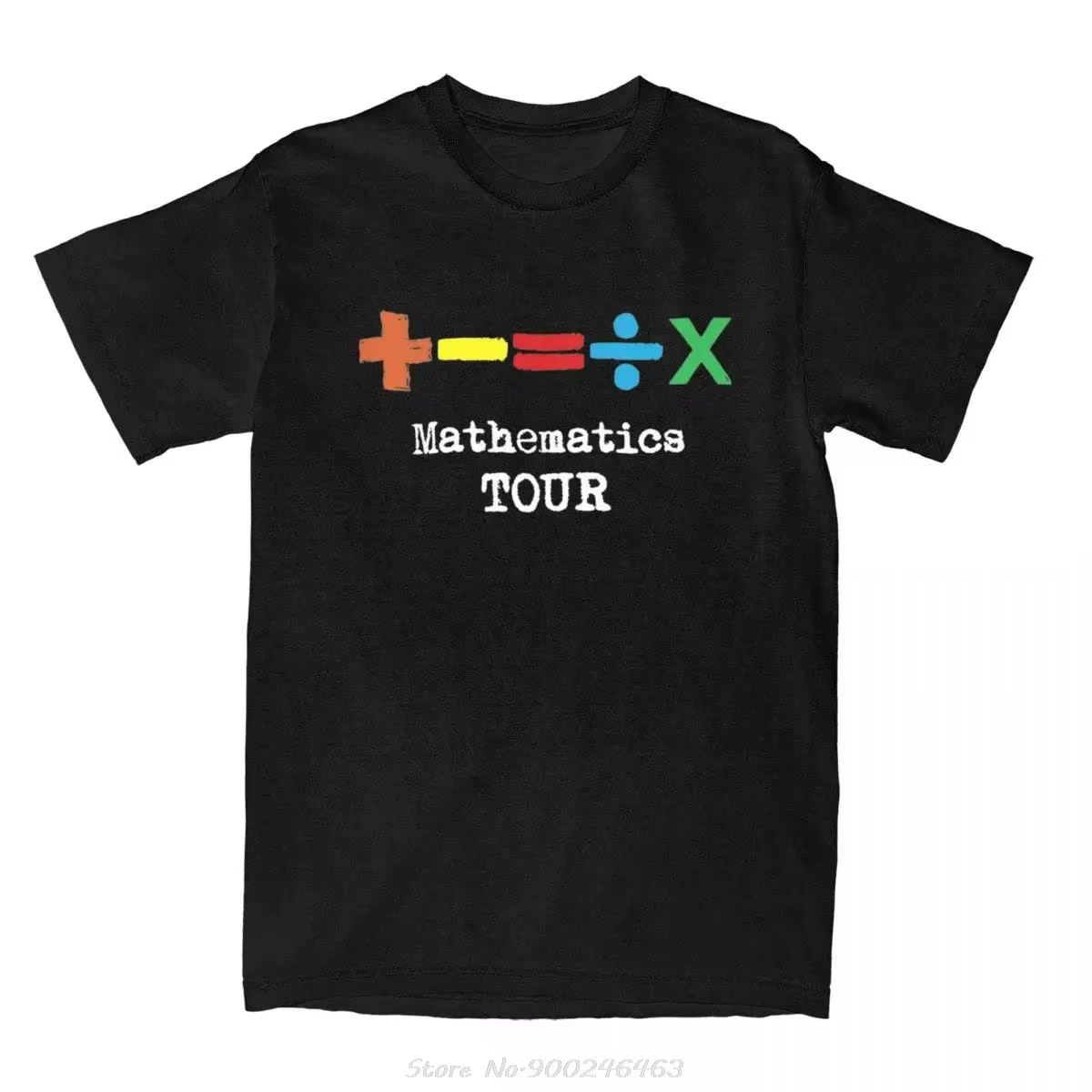 T-shirt unisexe The Mathematics Tour, T-shirt en coton impressionnant, Économie drôles d'été, Vêteme