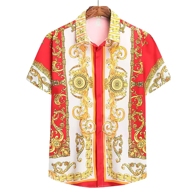 Chemises Hawaïennes Respirantes pour Homme, Streetwear Unisexe, Impression 3D, Haute Couture, Style 