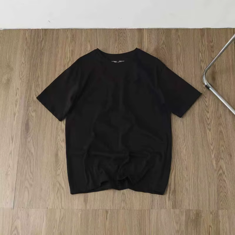 T-shirt pour homme de haute qualité, élégant et stylé, décontracté et tendance, couleur unie, imprim