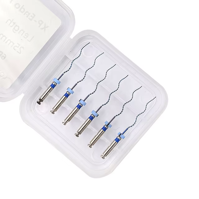 Dental XP Finisher Endo 25 # 30 # Limes endodontiques 25 mm bleues à activation thermique, lot d
