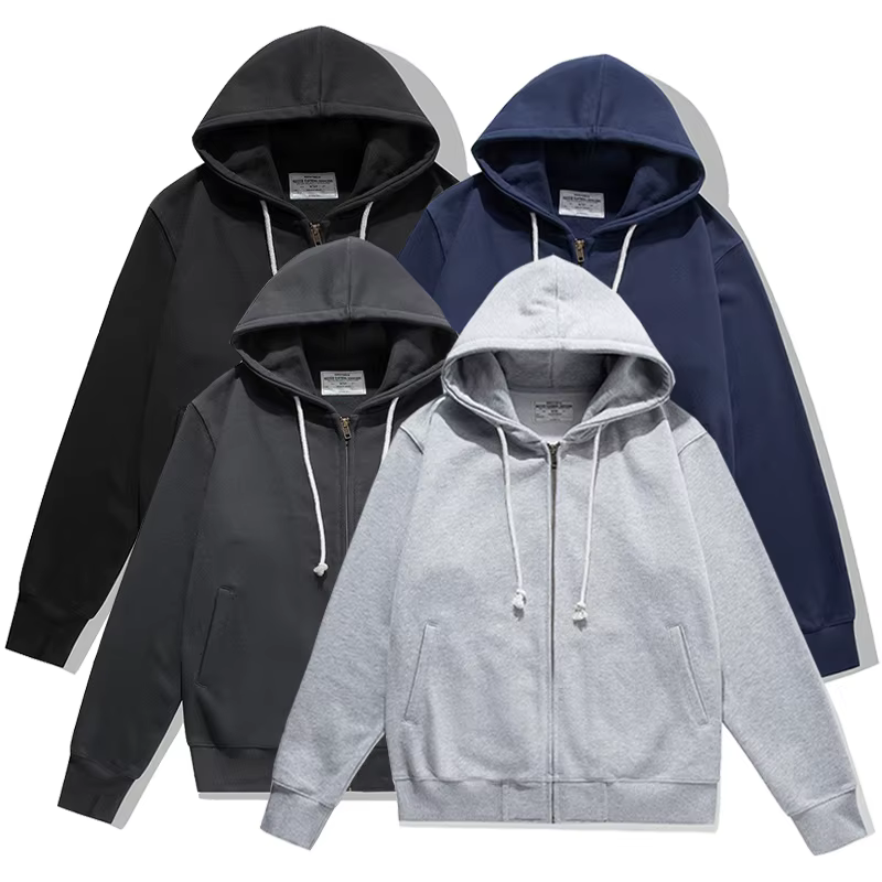 Sweat-shirt à capuche à manches longues pour homme, épais et décontracté, style rétro japonais, tend