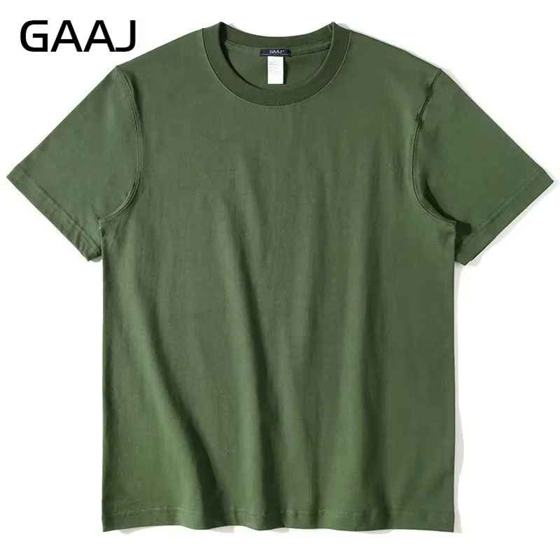 T-shirt femme de marque 100% coton USA, t-shirt uni d'été streetwear, hauts solides décontractés, t-