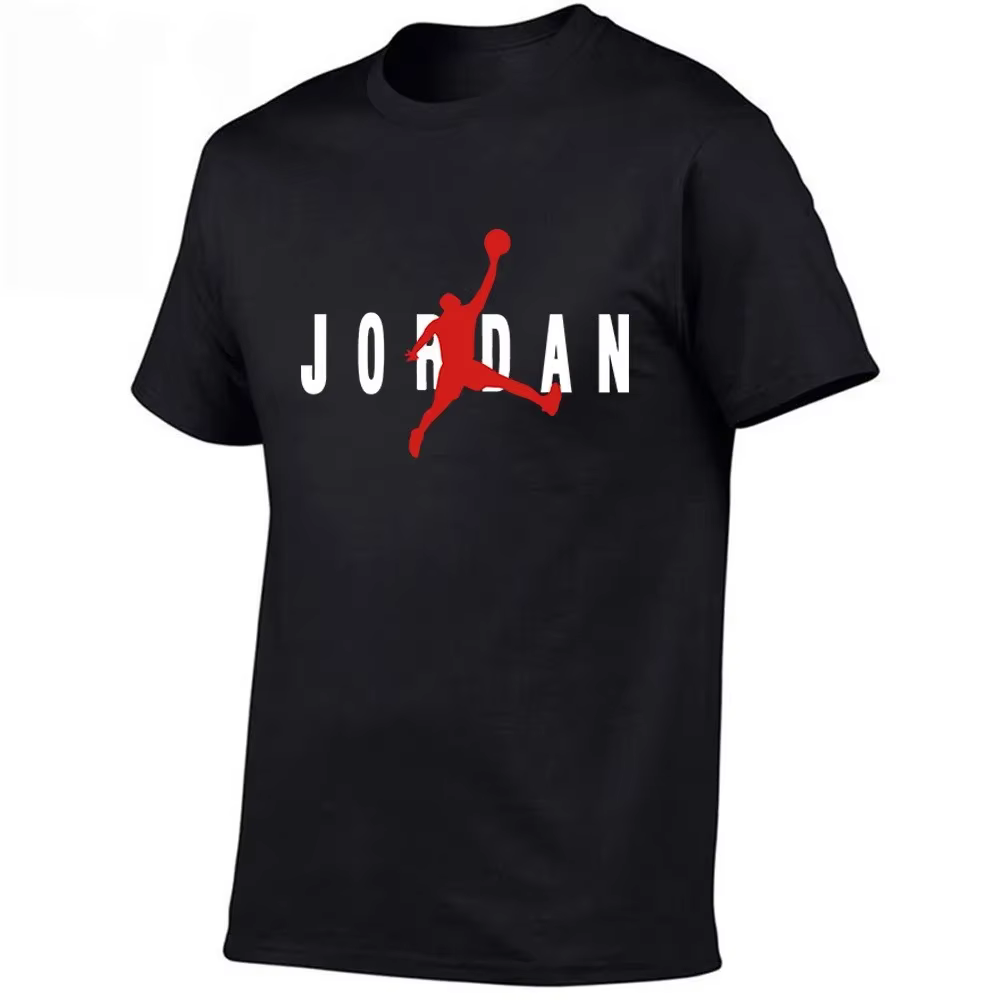 T-shirt coréen de luxe classique en coton pur pour hommes et femmes, manches courtes, imprimé tendan