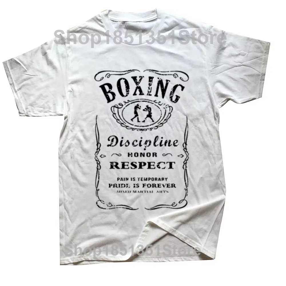 Drôle j'aime boxe t-shirts graphique coton Streetwear à manches courtes cadeaux d'anniversaire Style