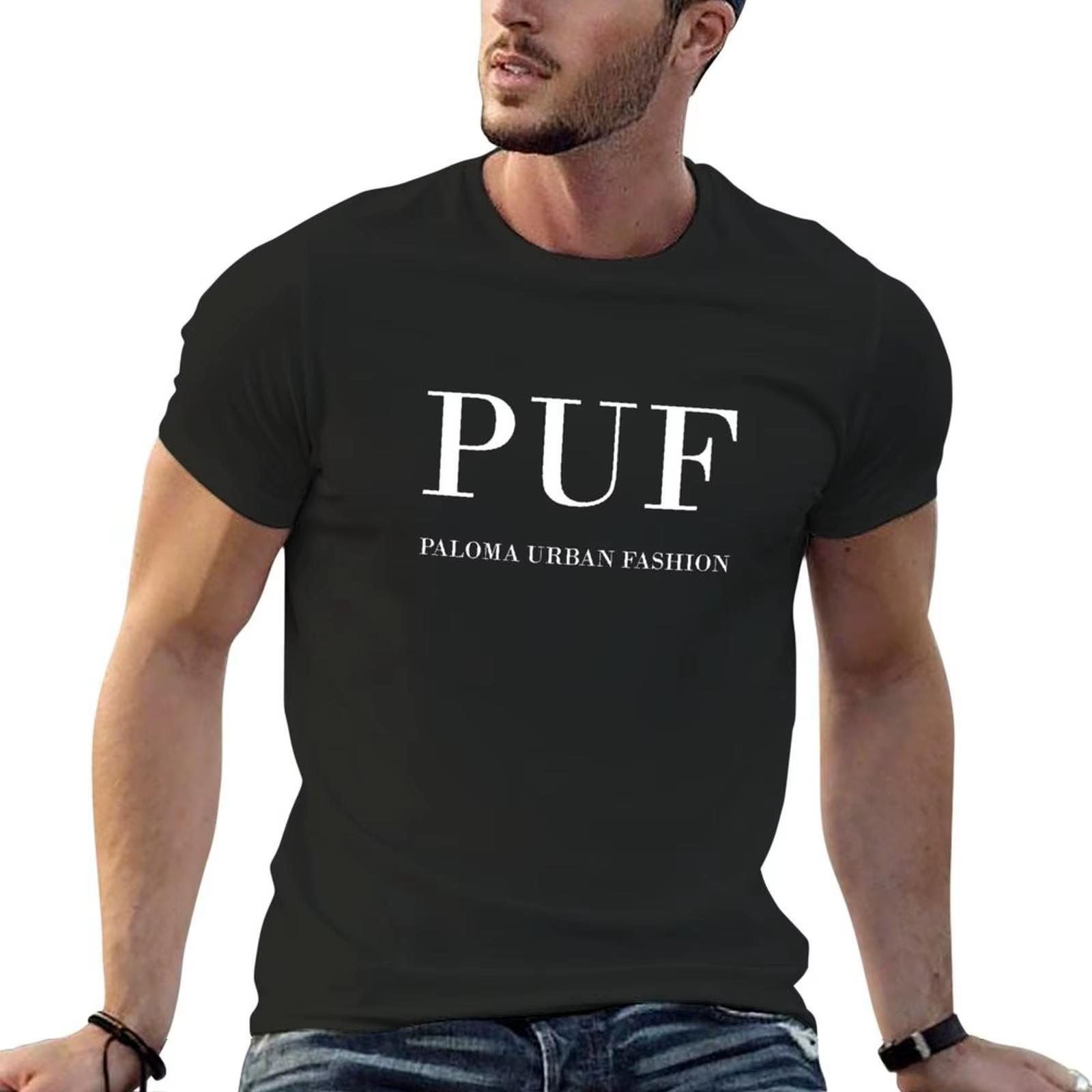 PUF Paloma-T-shirt graphique pour hommes, T-shirt Anime, Vêtements esthétiques sublimes, Mode urbain