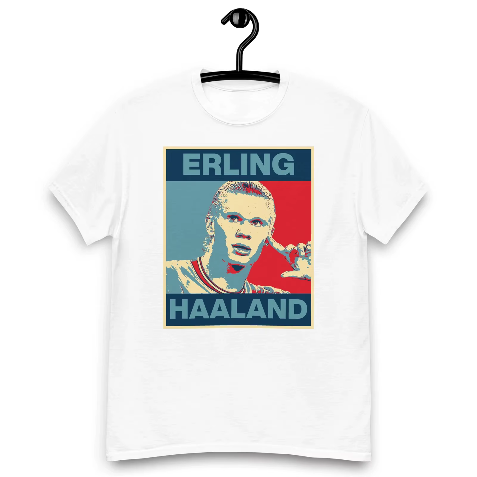 T-shirt Erling Haaland Photo Graphic 2026 pour hommes et femmes, T-shirt pour les fans de football,