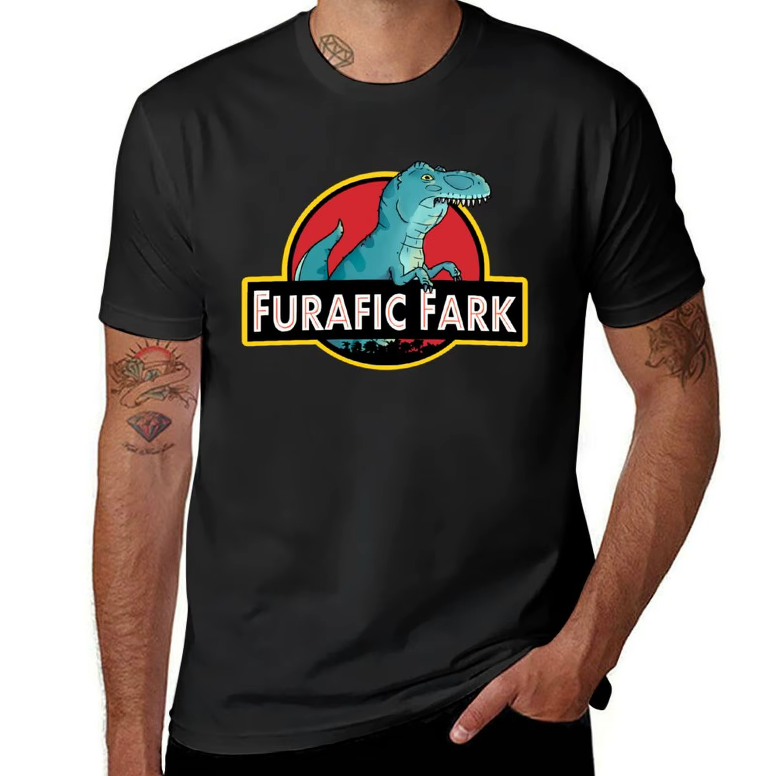 FURAFIC-T-shirt codeur K2 pour hommes, vêtements d'été blancs vintage et humoristiques