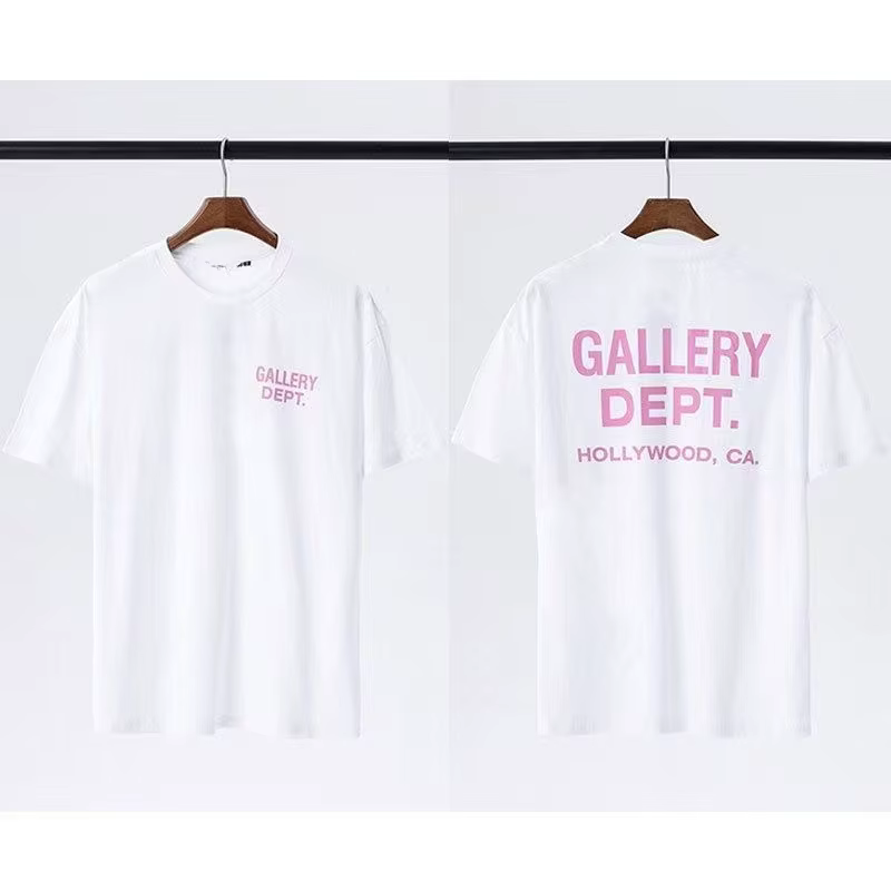 T-shirt imprimé avec lettres de marque pour hommes, T-shirt streetwear Hollywood, haut décontracté à