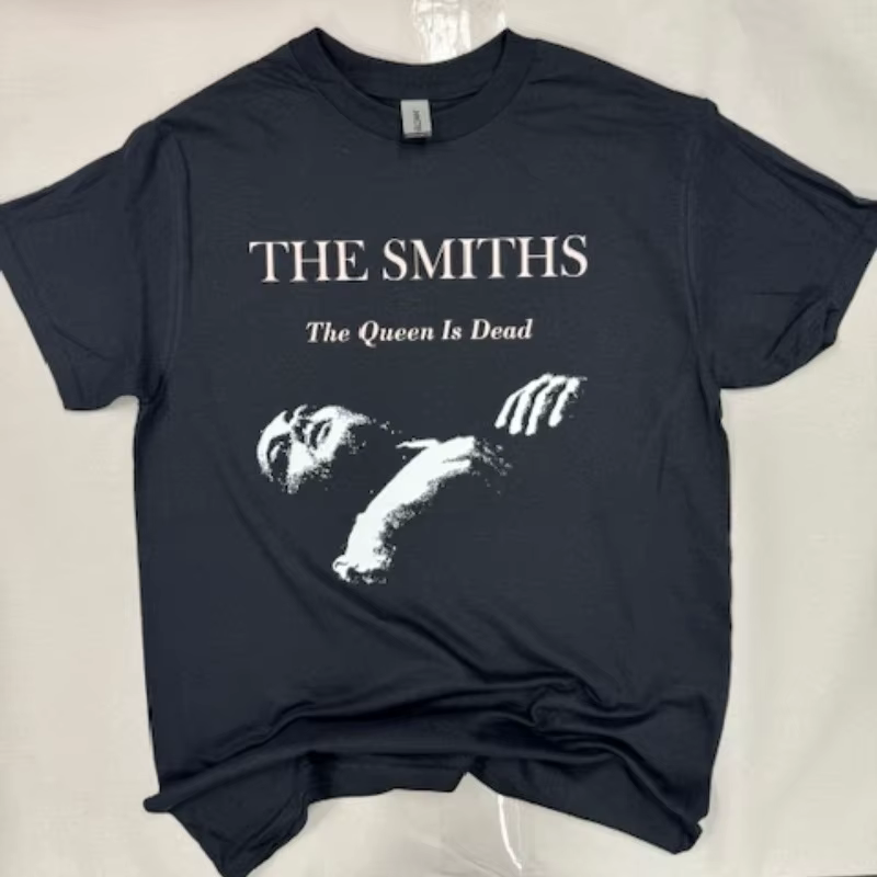 T-shirt rétro pour hommes et femmes de The Smiths Band 'Queen Is Dead', nouveau t-shirt d'été adapté