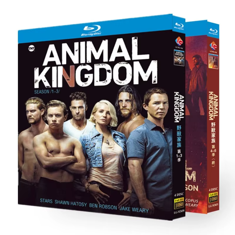 Royaume des animaux Saison 1 -6 Disques Blu-ray
