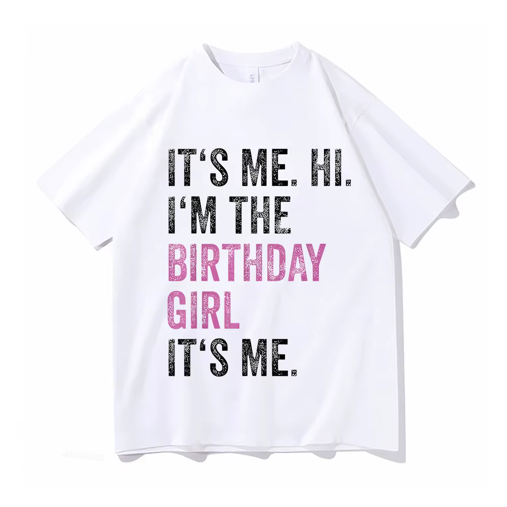 T-shirt à manches courtes en coton à col rond pour hommes, mode vintage, fête d'anniversaire pour en