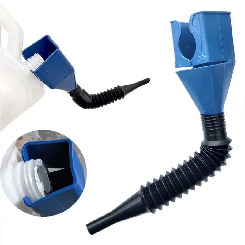Entonnoir de vidange d'huile moteur en plastique pour voiture et moto, outil de remplissage de filtr