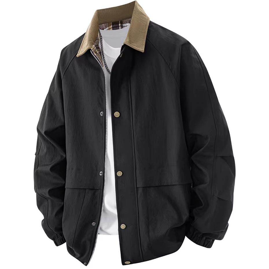 9XL 8XL grande taille veste manteau hommes printemps automne col rabattu veste mode manteau décontra