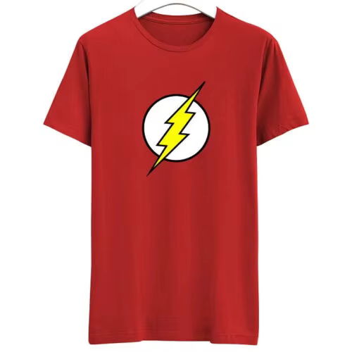 T-shirt Rains Flash pour homme, haut de film officiel classique