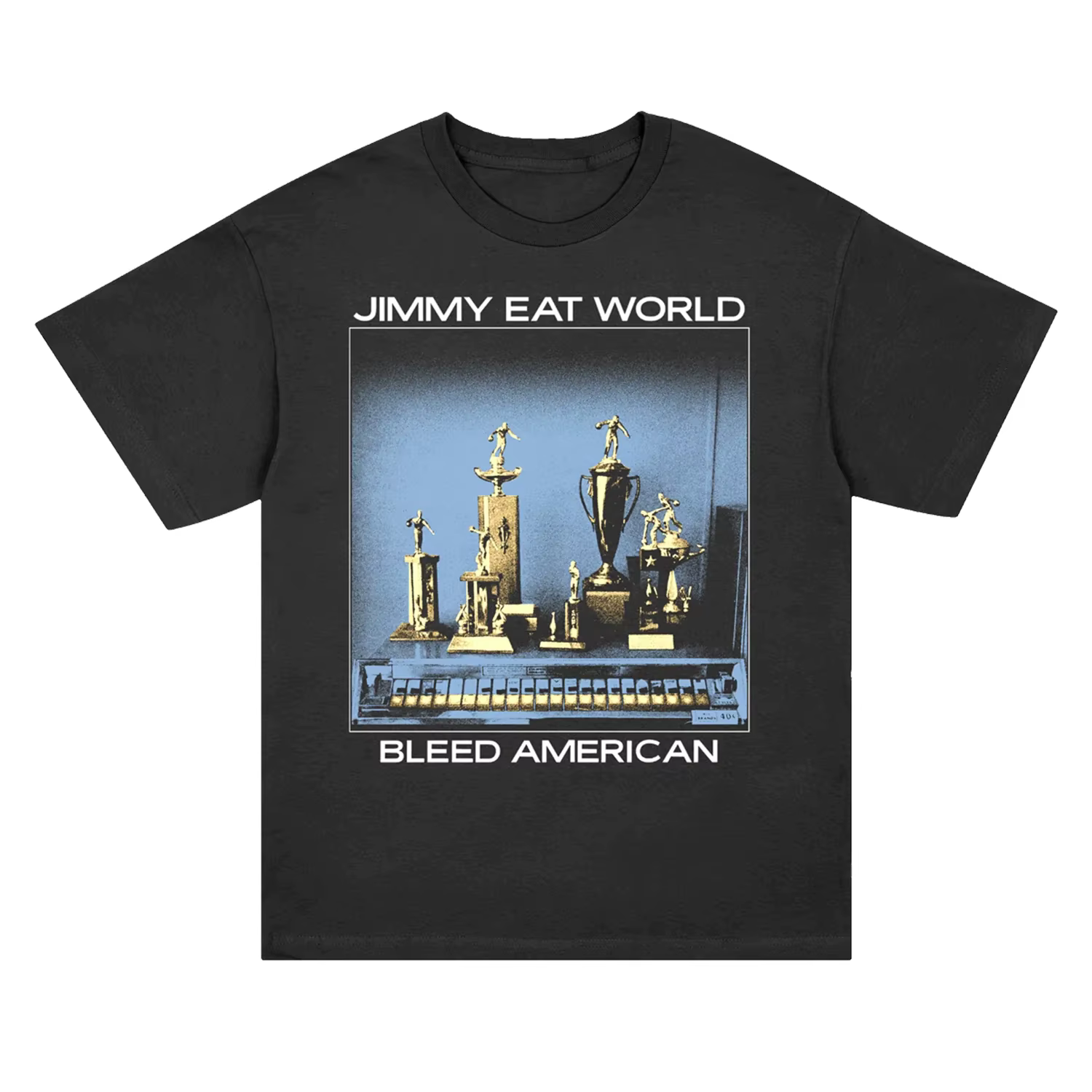 2026 ‌ T-shirt imprimé avec motif de groupe Jimmy Eat World, 100% coton, unisexe, été, nouveau t-shi