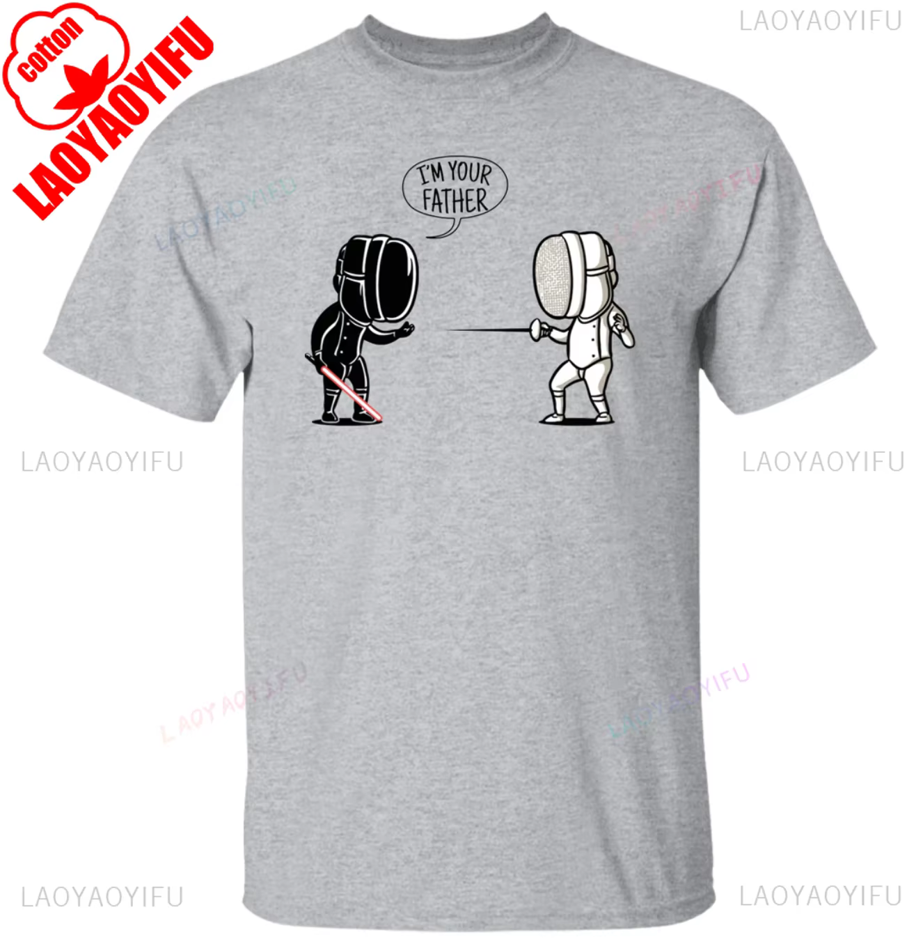 Esgrima t-shirt drôle citation je suis votre père escrime Sport t-shirt hauts drôle Fencer cadeau à