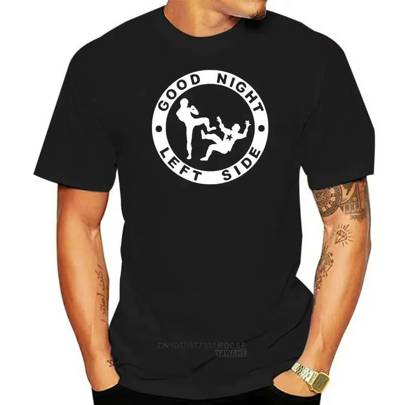 Nouveau T-shirt « Good Night Left Side » 2026 – T-shirt graphique amusant et original pour femmes et