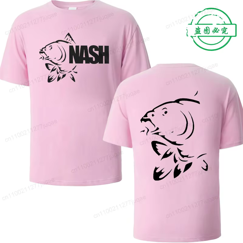 Drôle pêcheur carpe poisson pêcheur sportif T-shirts hommes mode d'été Harajuku à manches courtes co