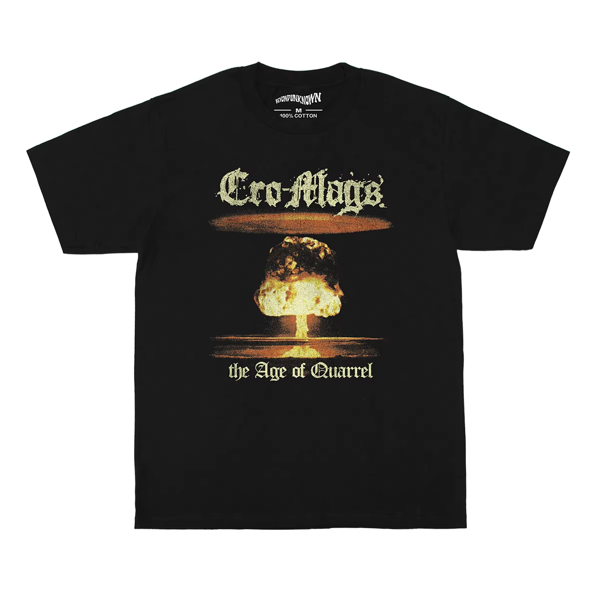 Cro-Mags t-shirt l'âge du quarrel Hardcore Punk Thrash Corrosion de la Conformité lavé manches longu