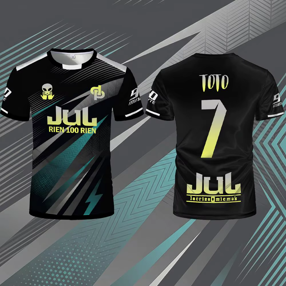 Nouveau T-shirt d'entraînement de football respirant pour l'été 2026 JUL Toto Ninetta Rien 100 Rien,