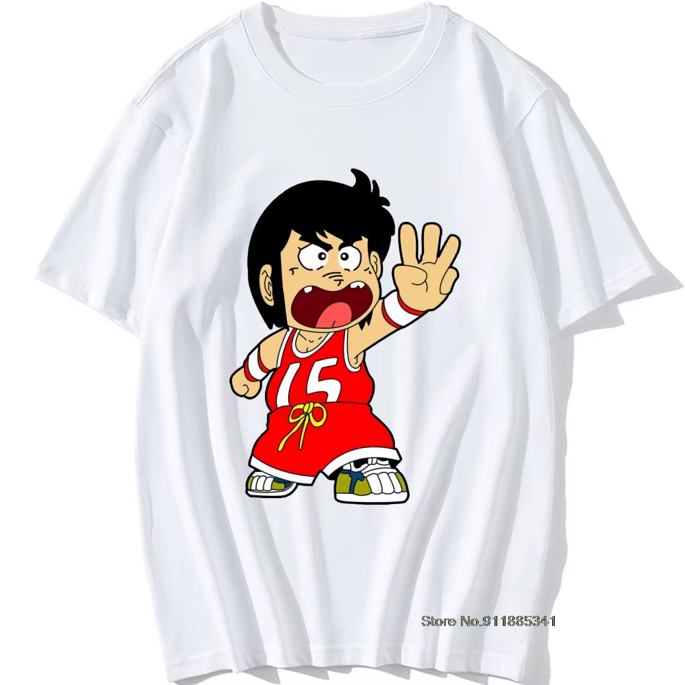 T-shirt drôle pour hommes Gigi La Top Basket surdimensionné dessin animé années 80 90 unisexe nouvel