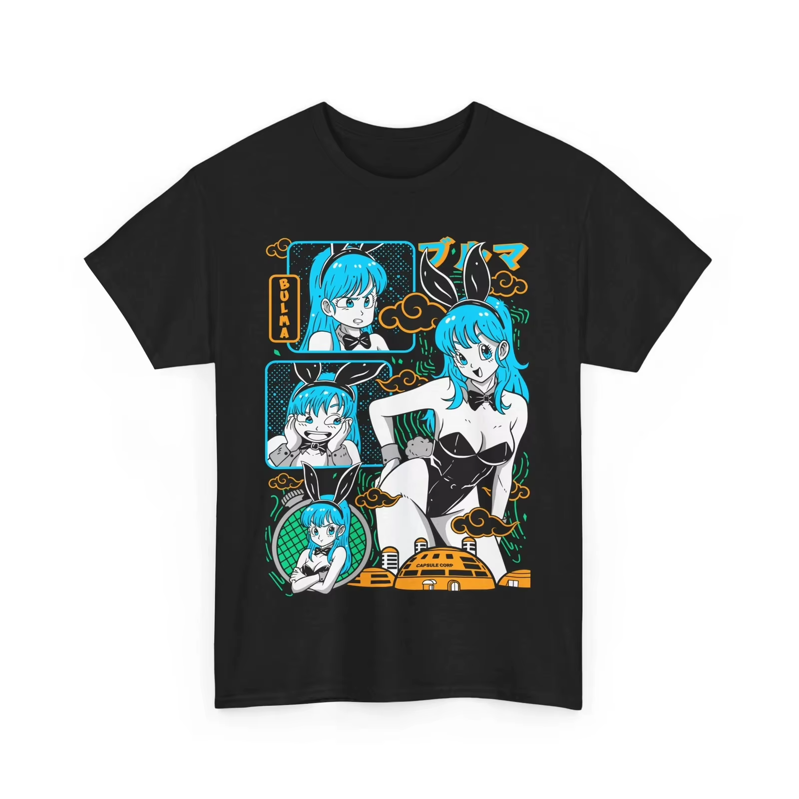 T-shirt Anime Waifu en Coton Pur pour Homme Été 2026, Unisexe, Style Vintage Rétro, Dessin Animé, Ka